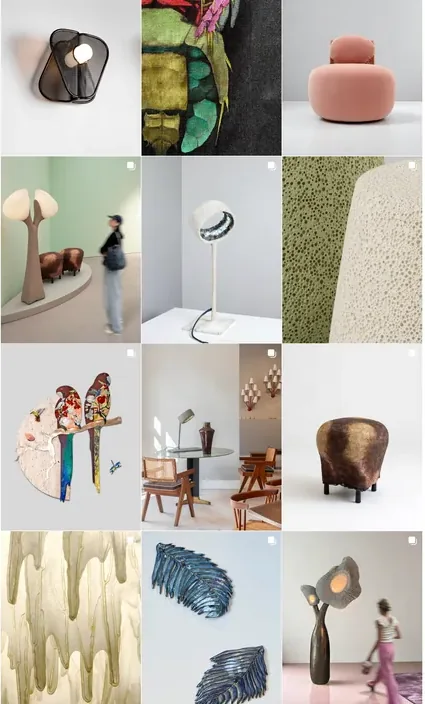 Design de collection, réseaux sociaux